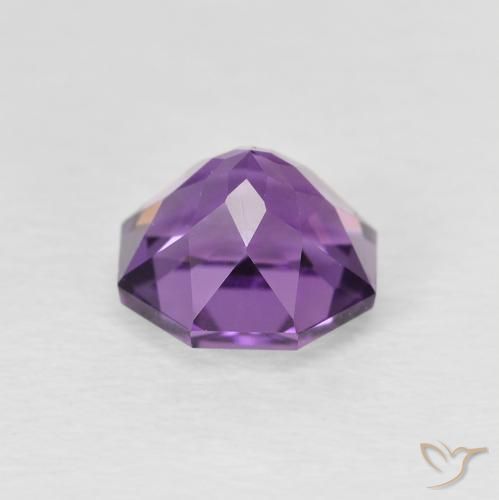 9,17 ctw natürlicher Medium Light Purplish-Violet Amethyst, Oktagonschliff, VVS