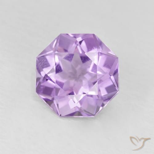 1.83ct Natürlicher Iris Violett Amethyst, Smaragdschliff, VS-SI