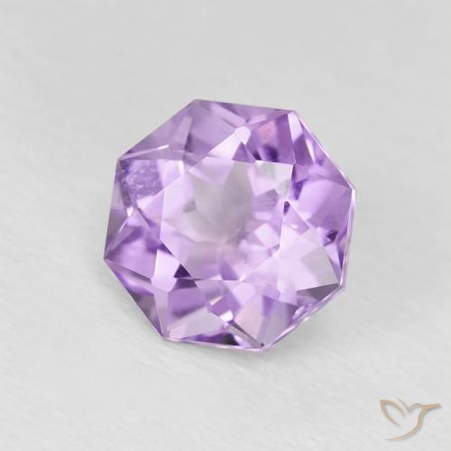 9,17 ctw natürlicher Iris Violett Amethyst, Oktagonschliff, VS-SI
