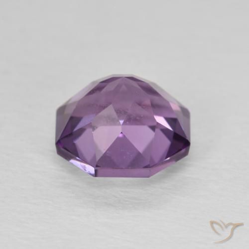 9,17 ctw natürlicher Mittelviolett Amethyst, Oktagonschliff, VS-SI