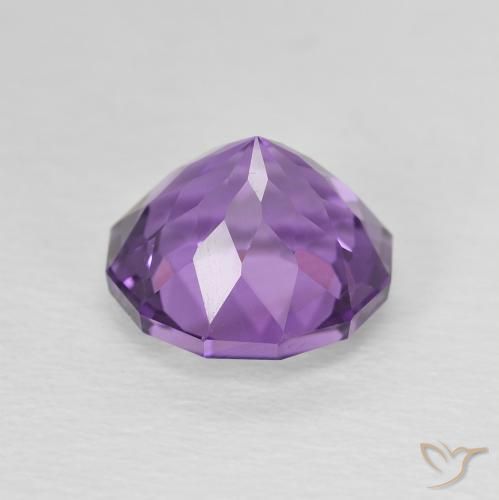 9,17 ctw natürlicher Hell-Mittelviolett Amethyst, Runden, VS-SI