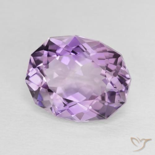9,17 ctw natürlicher Mittelviolett Amethyst, Oval Schliff, VVS-VS