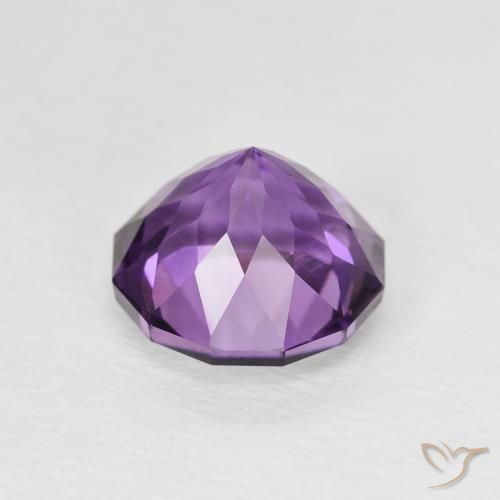 9,17 ctw natürlicher Medium Light Purplish-Violet Amethyst, Runden, VVS-VS