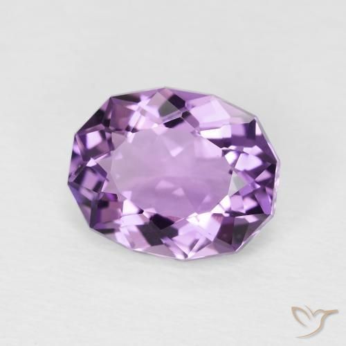 9,17 ctw natürlicher Hell-Mittelviolett Amethyst, Oval, VS