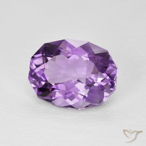 9,17 ctw natürlicher Lilaisch-violett Amethyst, Oval, VS