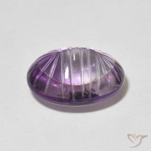 9,17 ctw natürlicher Lilaisch-violett Amethyst, Oval, Transparent