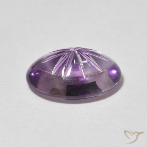 9,17 ctw natürlicher Lilaisch-violett Amethyst, Oval, Transparent