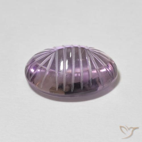 9,17 ctw natürlicher Mittelviolett Amethyst, Oval, Transparent