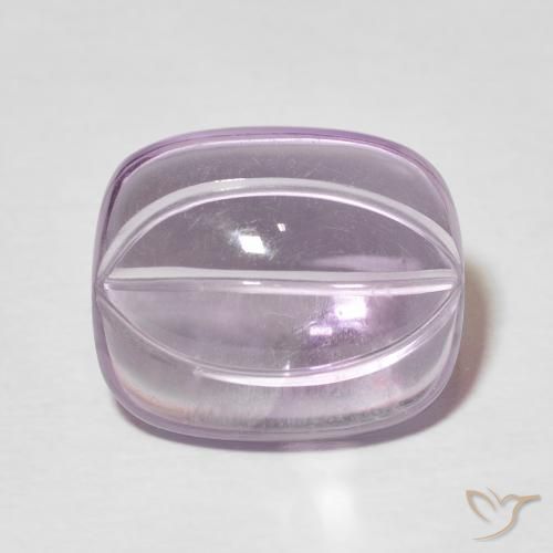 7.65ct Natürlicher hellviolett Amethyst, Fantasie, Transparent