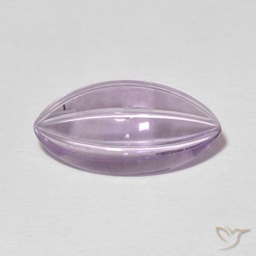 5.57ct Natürlicher hellviolett Amethyst, Marquise, Transparent