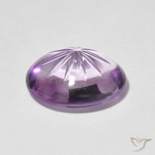 9,17 ctw natürlicher hellviolett Amethyst, Oval, Transparent