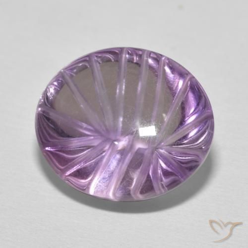 9,17 ctw natürlicher Iris Violett Amethyst, Oval, Transparent