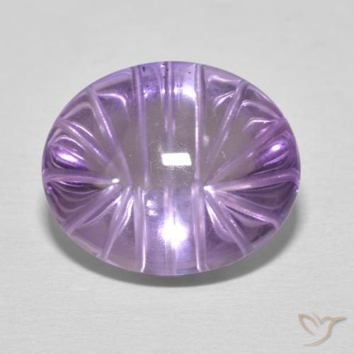 8.79ct Natürlicher Iris Violett Amethyst, Oval, Transparent