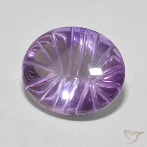 9,17 ctw natürlicher Iris Violett Amethyst, Oval, Transparent