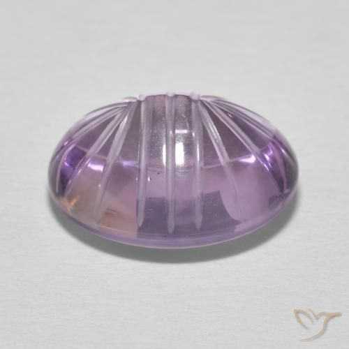 9,17 ctw natürlicher Iris Violett Amethyst, Oval, Transparent