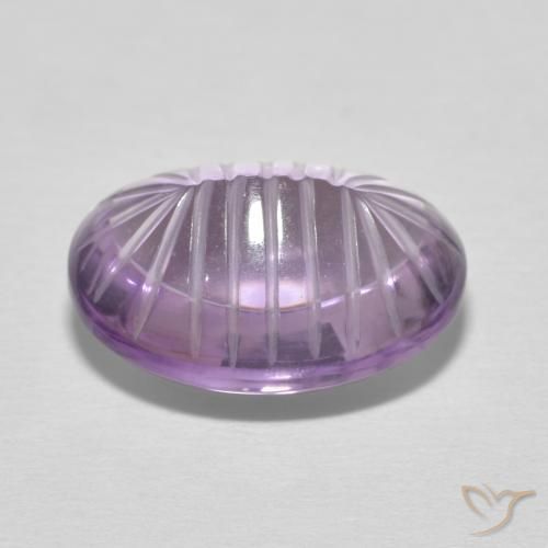 9,17 ctw natürlicher Iris Violett Amethyst, Oval, Transparent