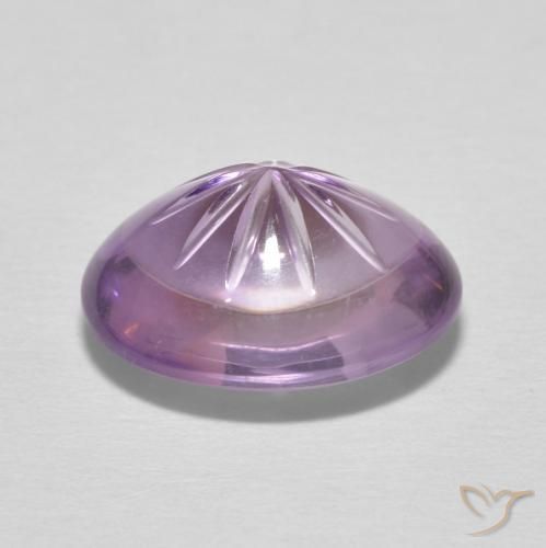 9,17 ctw natürlicher Orchidee Amethyst, Oval, Transparent