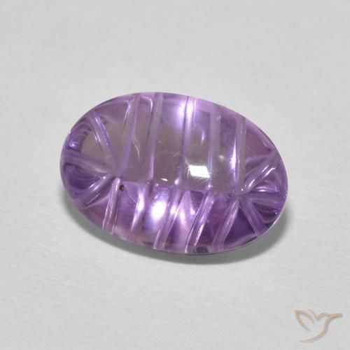 9,17 ctw natürlicher Lilaisch-violett Amethyst, Oval, Transparent
