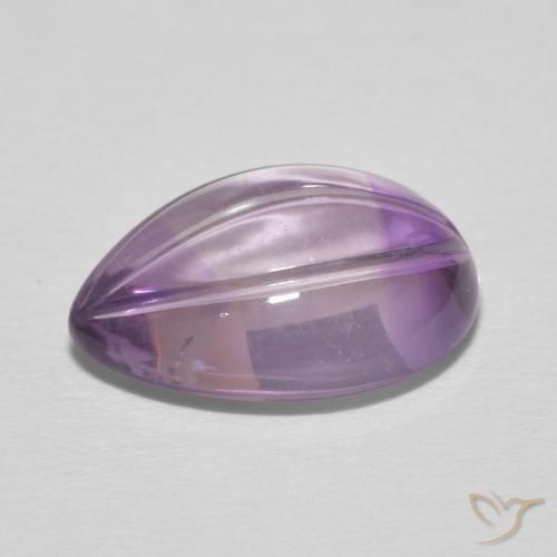 9,17 ctw natürlicher Iris Violett Amethyst, Birnenform, Transparent