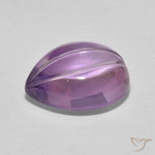 9,17 ctw natürlicher Sangria-Veilchen Amethyst, Birnenform, Transparent