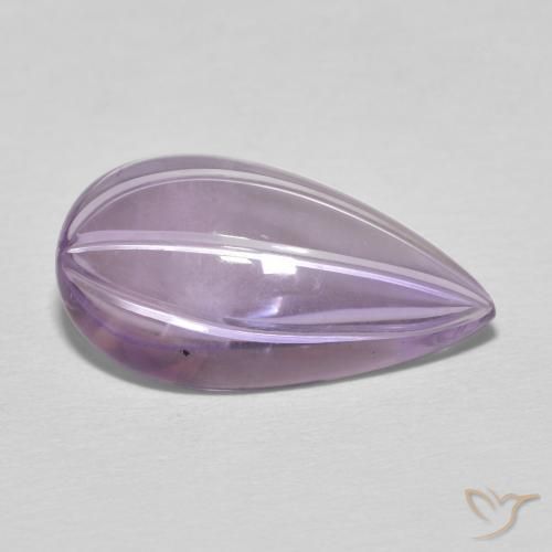 9,17 ctw natürlicher Iris Violett Amethyst, Birnenform, Transparent