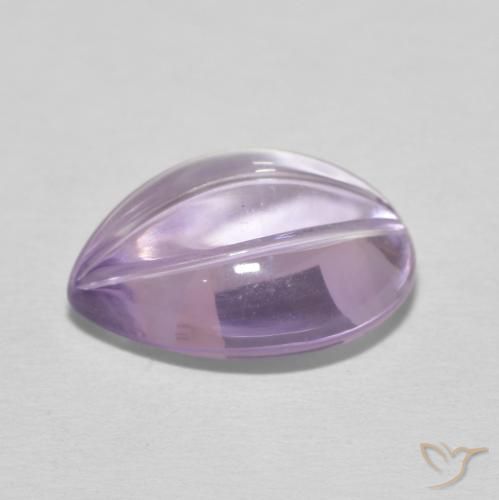 9,17 ctw natürlicher Helles Magenta Amethyst, Birnenform, Transparent