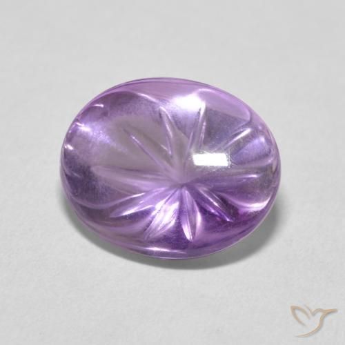 9,17 ctw natürlicher Rosaig-violett Amethyst, Oval, Transparent