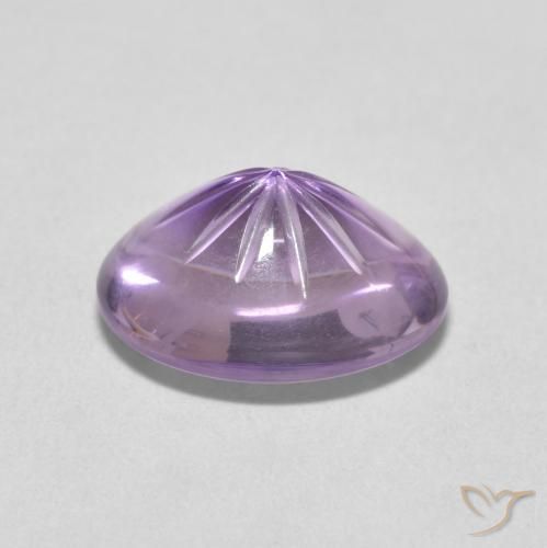 9,17 ctw natürlicher Rosaig-violett Amethyst, Oval, Transparent