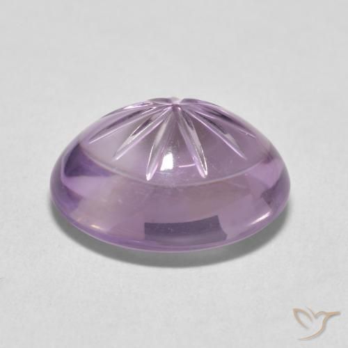 9,17 ctw natürlicher Medium Light Purplish-Violet Amethyst, Oval, Transparent