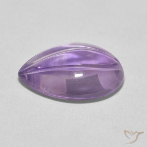 9,17 ctw natürlicher Rosaig-violett Amethyst, Birnenform, Transparent