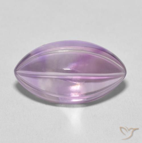 7.31ct Natürlicher Mittelviolett Amethyst, Marquise, Transparent