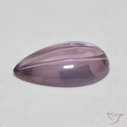 9,17 ctw natürlicher hellviolett Amethyst, Birnenform, Transparent