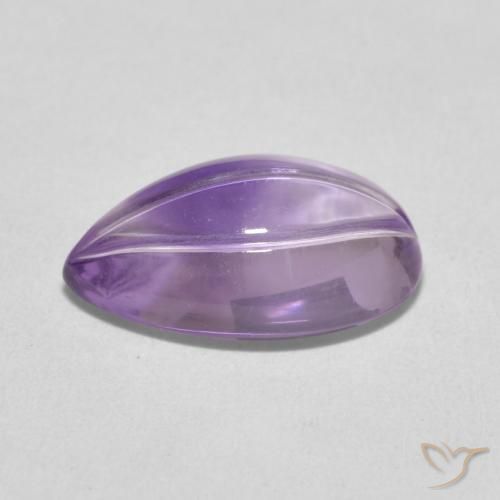 9,17 ctw natürlicher Hellrosa-Violett Amethyst, Birnenform, Transparent