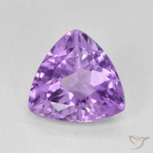 2.85ct Natürlicher tiefviolett Amethyst, Trillion, VVS-VS
