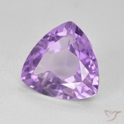 9,17 ctw natürlicher Mittelviolett Amethyst, Trillion, VVS-VS