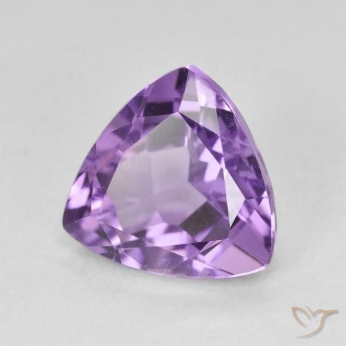 9,17 ctw natürlicher Mittelviolett Amethyst, Trillion, VS
