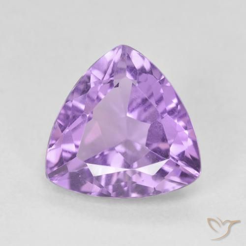 2.80ct Natürlicher Mittelviolett Amethyst, Trillion, VS