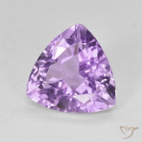 9,17 ctw natürlicher Mittelviolett Amethyst, Trillion, VS