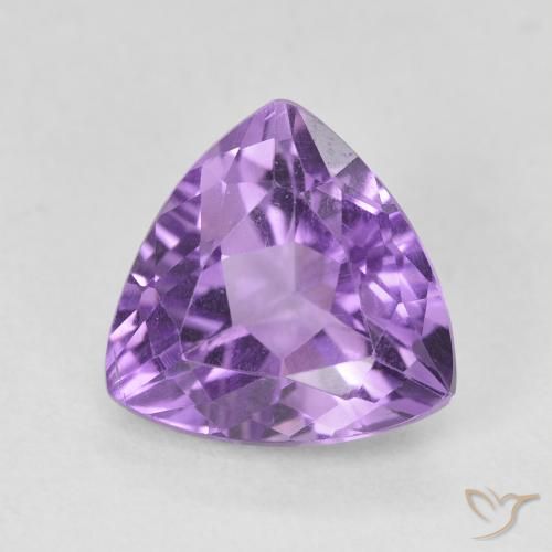 2.93ct Natürlicher Mittelviolett Amethyst, Trillion, VS