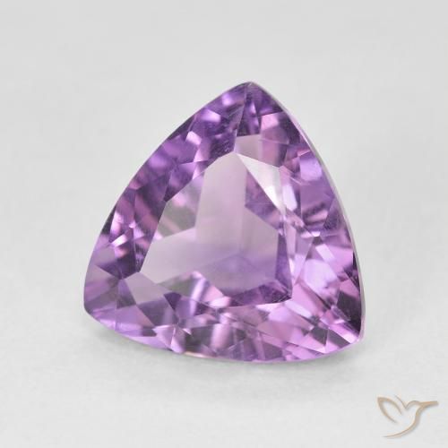9,17 ctw natürlicher Mittelviolett Amethyst, Trillion, VS