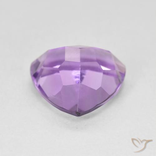 9,17 ctw natürlicher Mittelviolett Amethyst, Trillion, VS