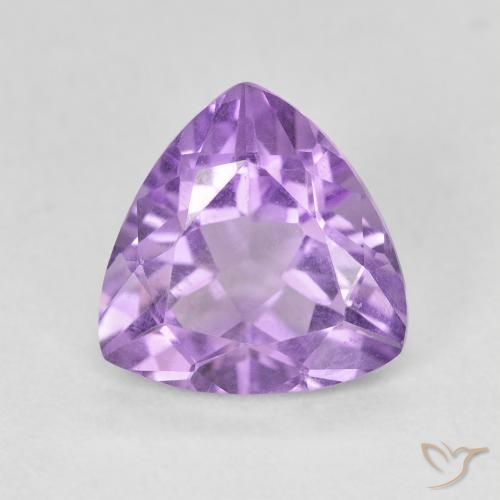 2.70ct Natürlicher Mittelviolett Amethyst, Trillion, VS