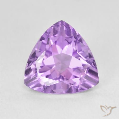 2.88ct Natürlicher Tiefviolettes Violett Amethyst, Trillion, VS