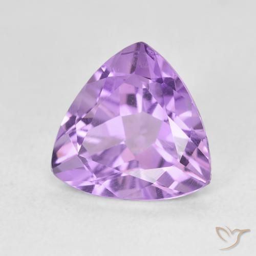 9,17 ctw natürlicher Tiefviolettes Violett Amethyst, Trillion, VS