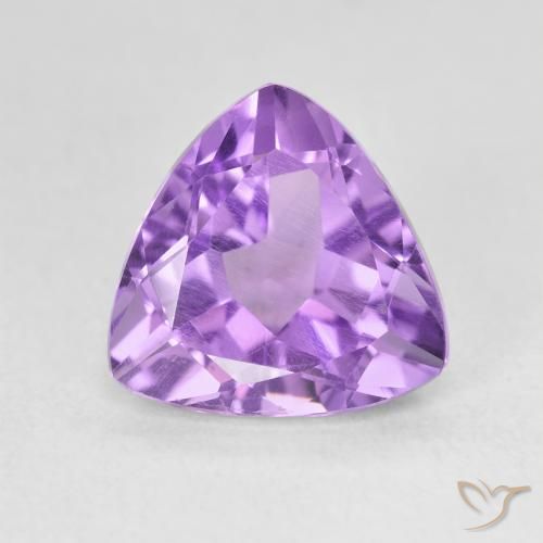 3.02ct Natürlicher Lebhaftes Violett Amethyst, Trillion, VS
