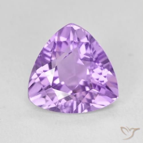 2.82ct Natürlicher Mittelviolett Amethyst, Trillion, VS