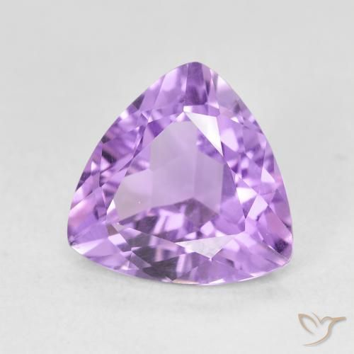 9,17 ctw natürlicher Rosaig-violett Amethyst, Trillion, VS