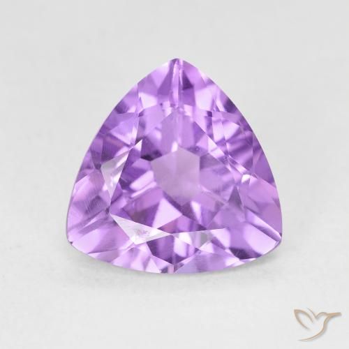 2.62ct Natürlicher Rosaig-violett Amethyst, Trillion, VS