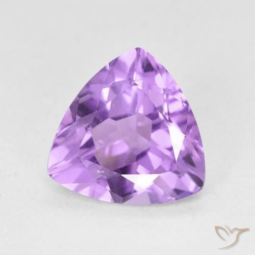 9,17 ctw natürlicher Rosaig-violett Amethyst, Trillion, VS