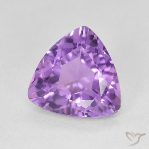 9,17 ctw natürlicher Mittelviolett Amethyst, Trillion, VVS